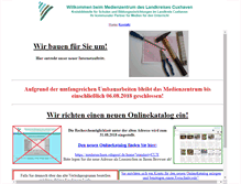 Tablet Screenshot of medienzentrum.landkreis-cuxhaven.de