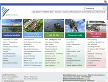Tablet Screenshot of landkreis-cuxhaven.de