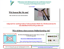 Tablet Screenshot of medienz.landkreis-cuxhaven.de